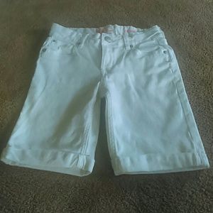 Lee 'S White denim shorts